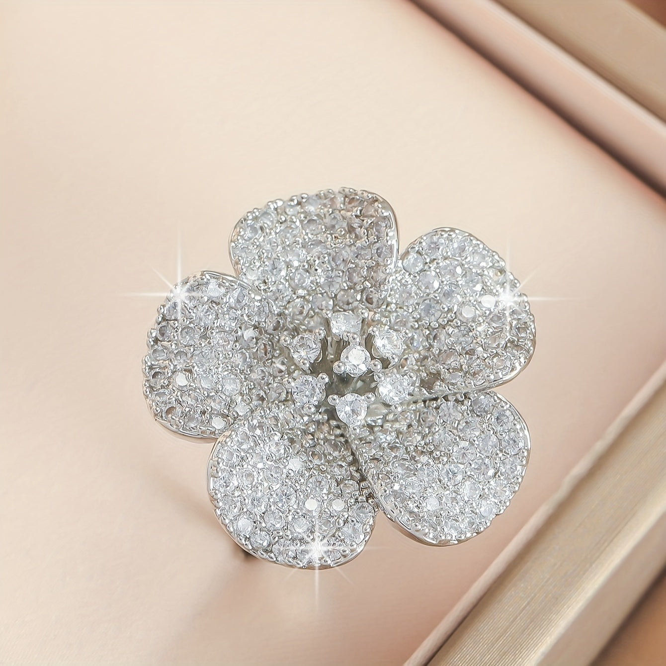 Dewdrop Blossom Ring