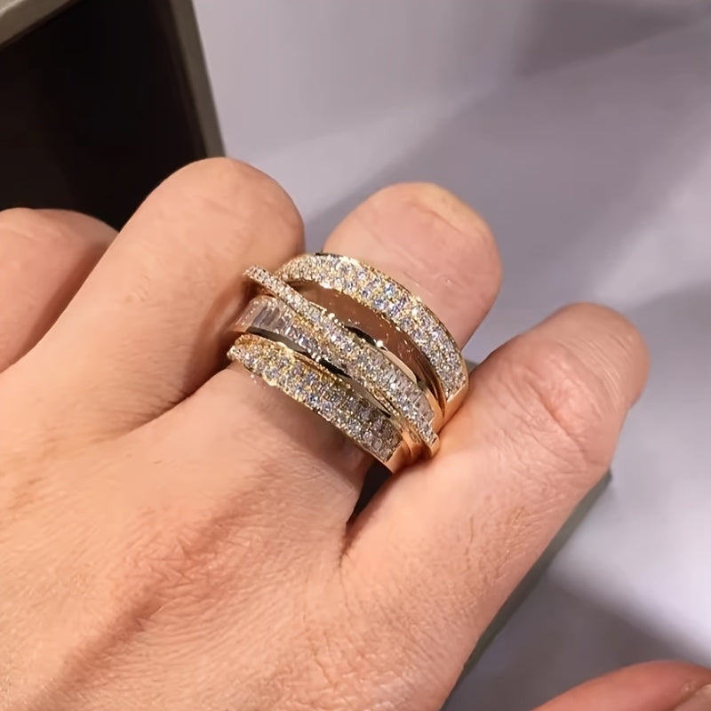Luxe Cascade Ring